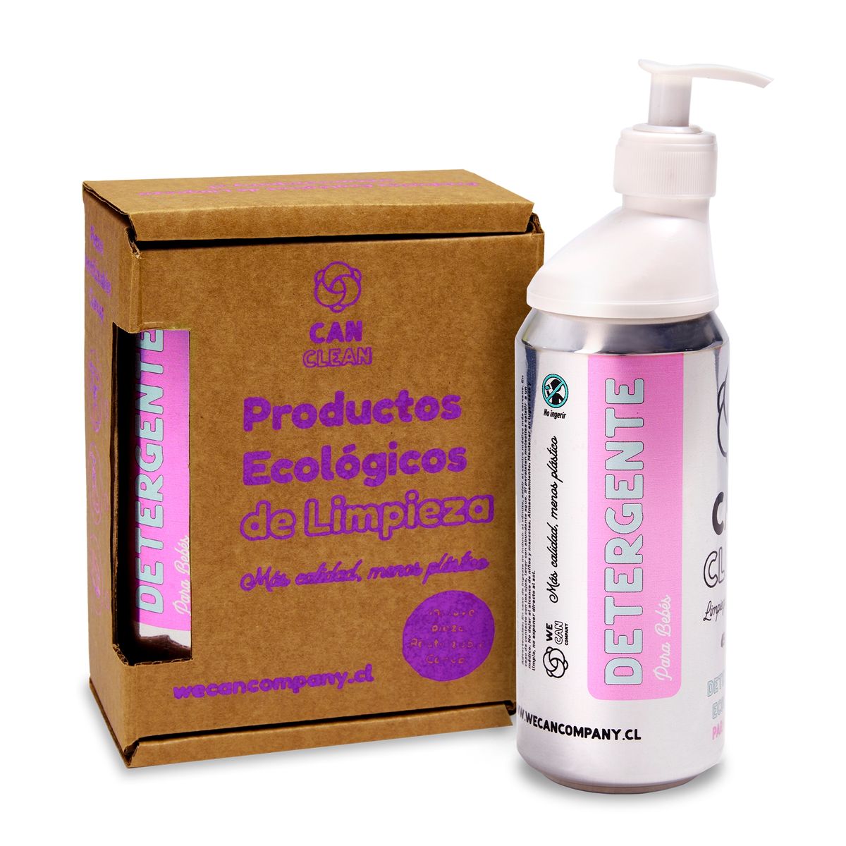 WE CAN COMPANY - Detergente bebe en Lata Concentrado 450 mL (Primera Compra)