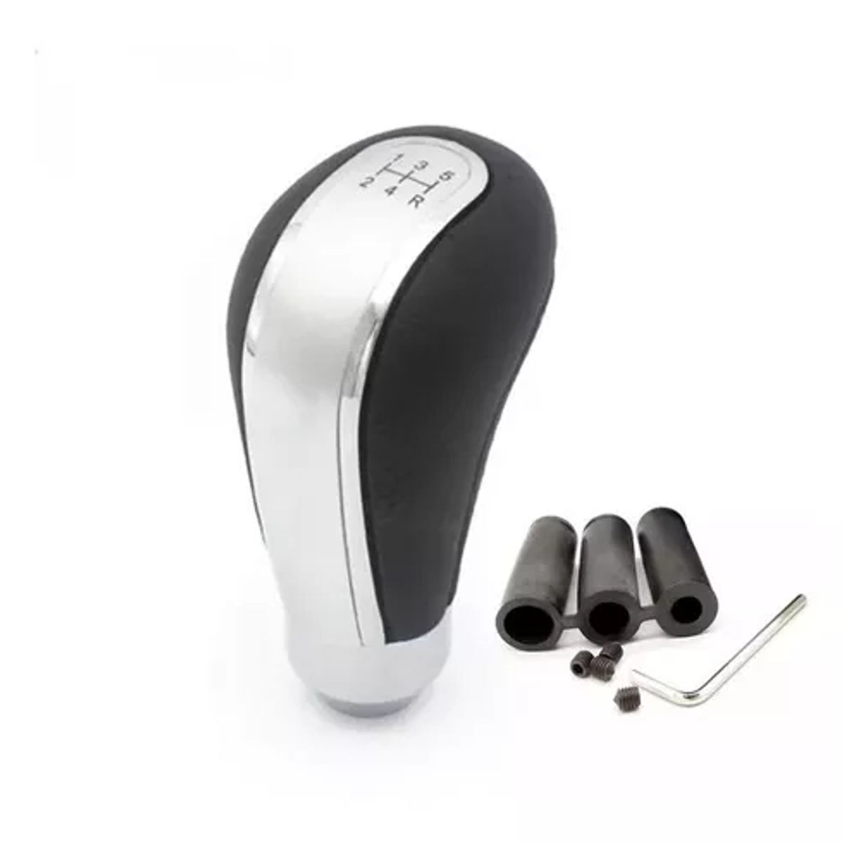 GENERICO - Pomo Palanca De Cambio Universal Eco Cuero Calidad Premium