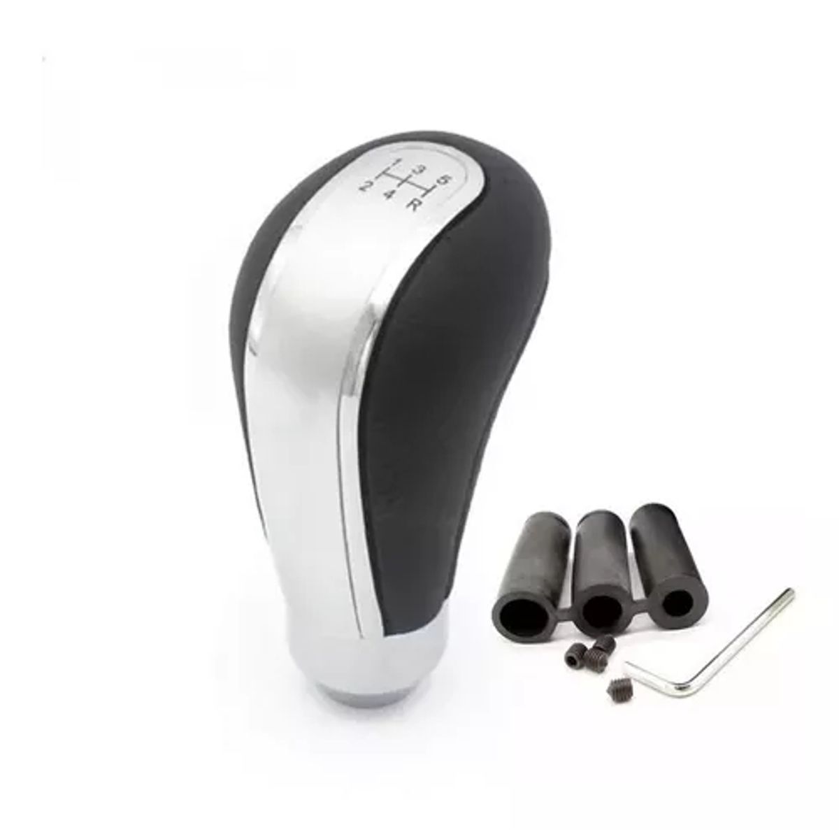 GENERICO - Pomo Palanca De Cambio Universal Eco Cuero Calidad Premium