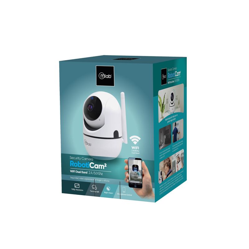 MICROLAB - Camara de seguridad IP Mlab Roboticam