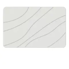 GENERICO - Piso Baño Diatomita Absorbente Alfombra Ducha Secado Rápido