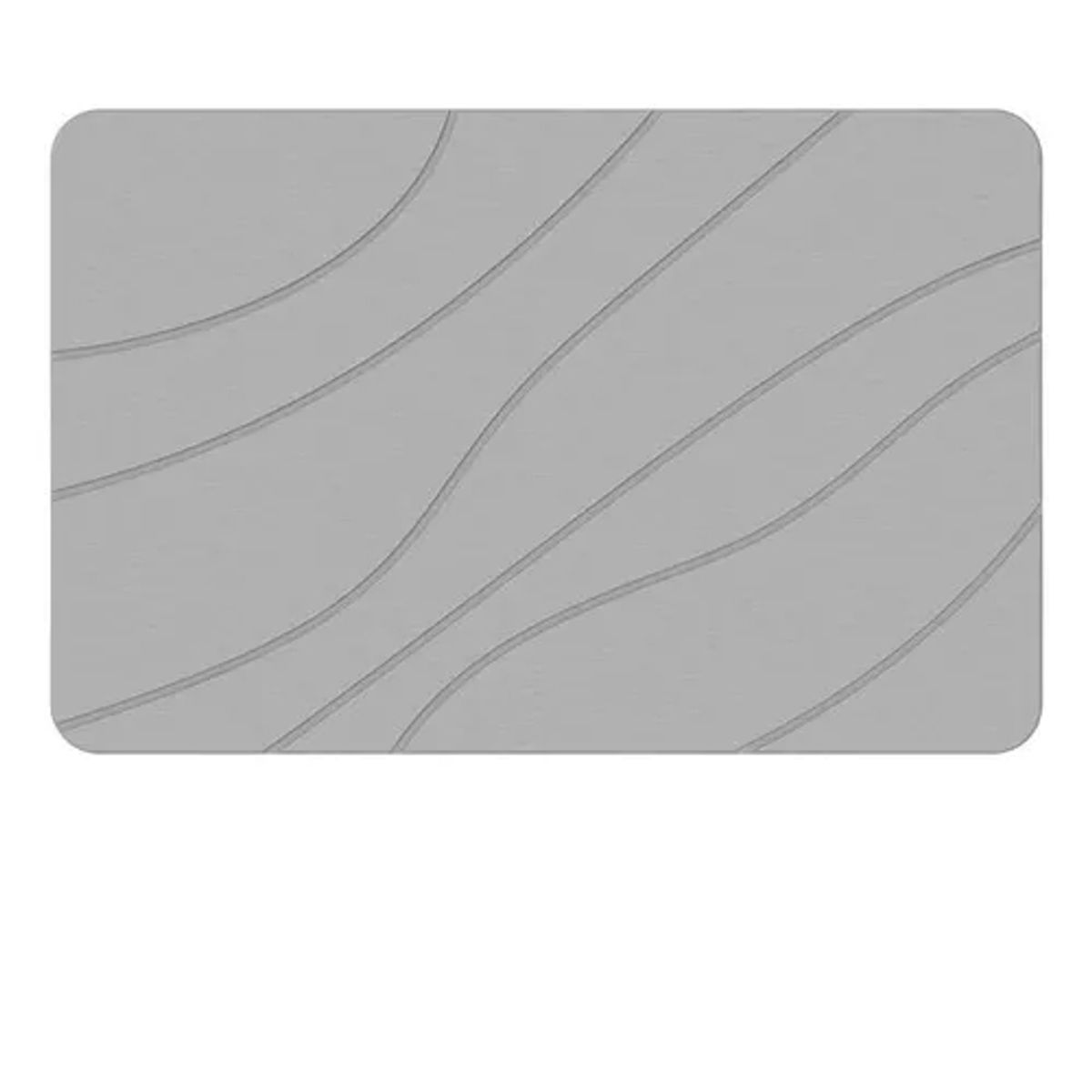 GENERICO - Piso Baño Diatomita Absorbente Alfombra Ducha Secado Rápido