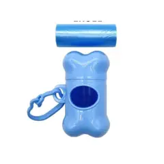 GENERICO - Dispensador Forma Hueso Bolsa De Excremento Mascotas