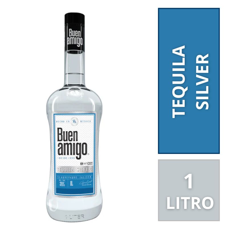 BUEN AMIGO - Tequila Buen Amigo Blanco 1 Litro