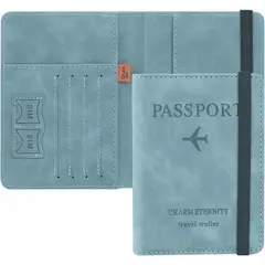 GENERICO - Porta Pasaporte Mujer Documento De Viaje Travel Wallet rfid