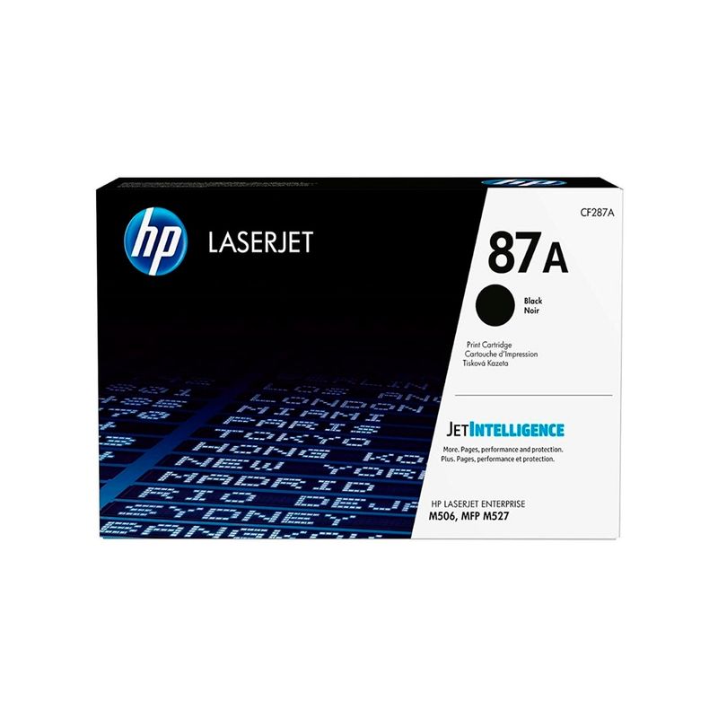 HP - Cartucho de Toner HP LaserJet 87A negro