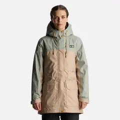 HAKA HONU - Chaqueta Mujer Perro Guapo Pro Taupe