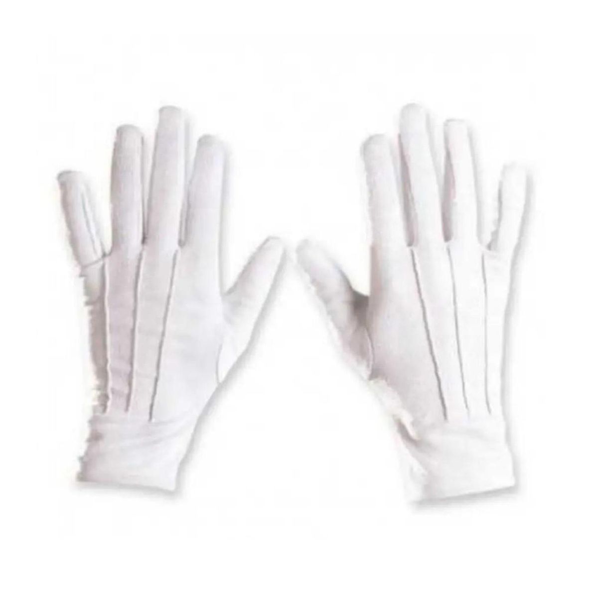 EKOI - Guantes Blancos Formal Algodón Guardia De Honor Ceremonial