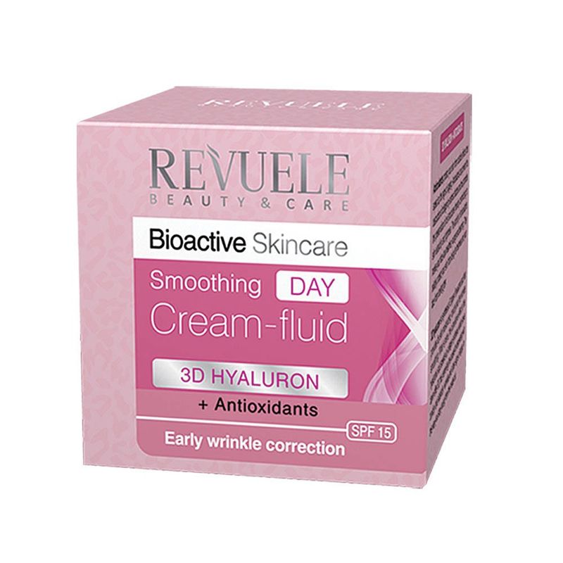 REVUELE - Bio Active Skin Care Crema Fluida Día 3D Hyaluron Suavizante