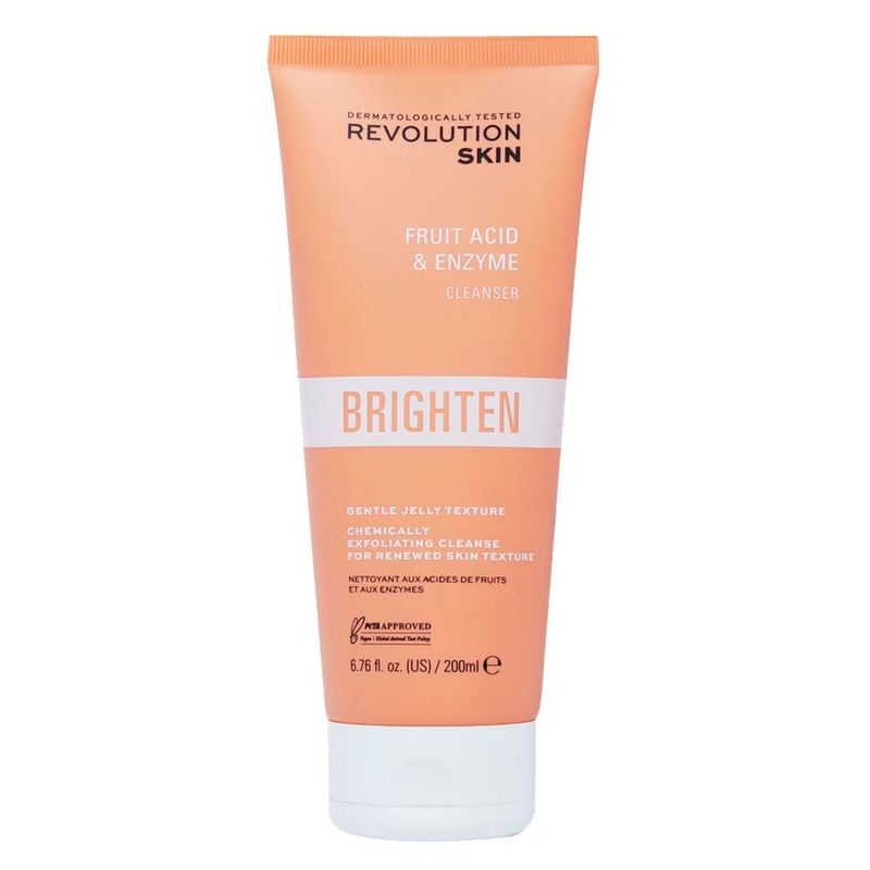REVOLUTION - Limpiador Brighten Fruit Acid & Enzyme Cleanser