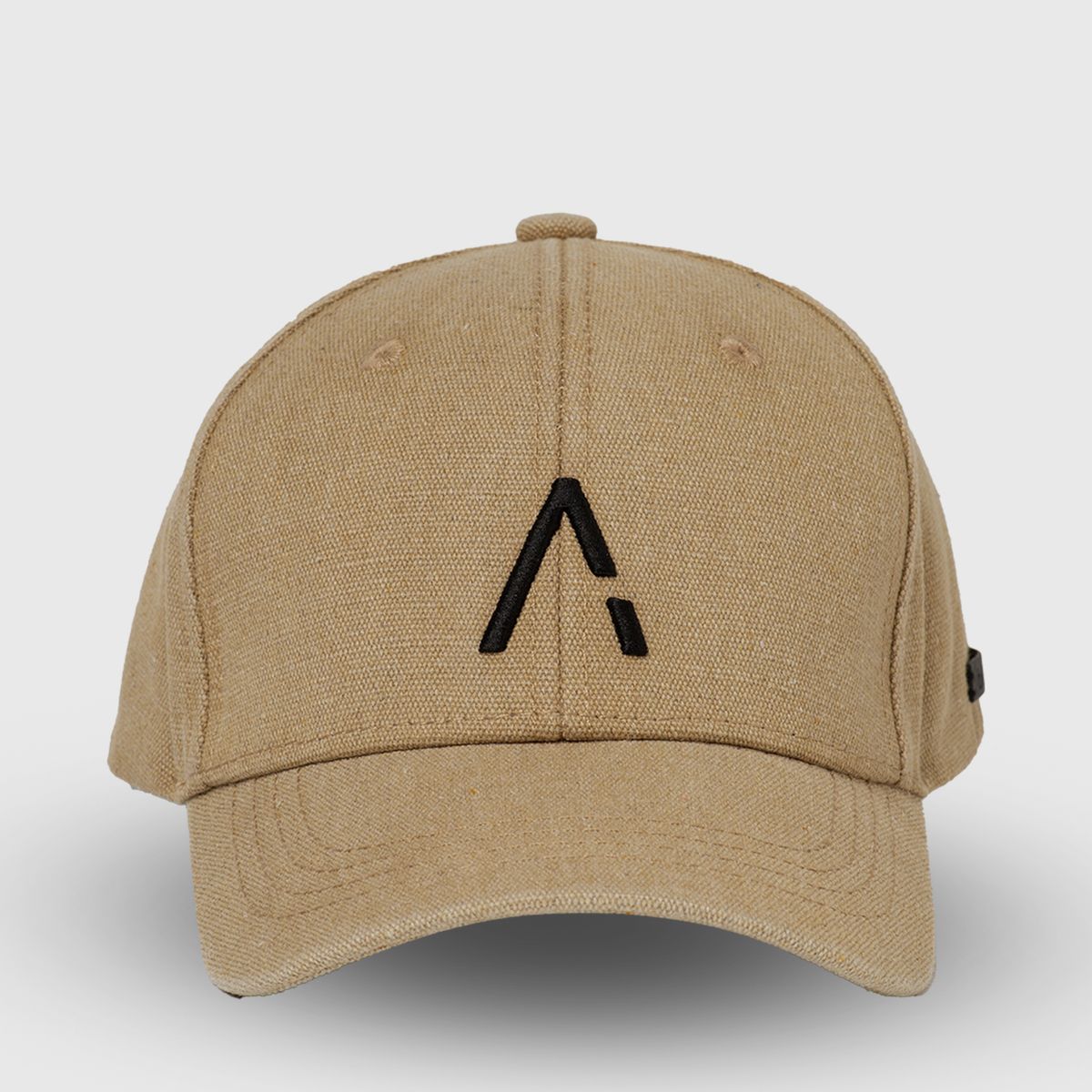 BLACK - Jockey Icon Canvas Beige Black Bubba