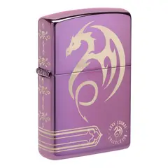 ZIPPO - Encendedor Anne Stokes Dragon Design Morado ZP48574