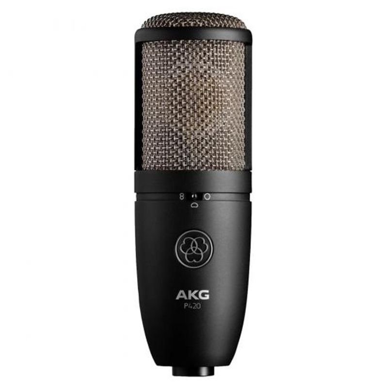 AKG - Microfono Condensador Home Studio AKG P 420