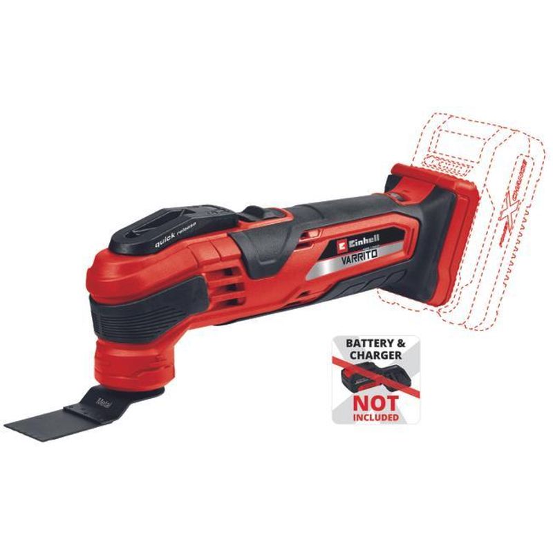 EINHELL - MULTIHERRAMIENTA OSCILANTE VARRITO #TE-MG 18 LI