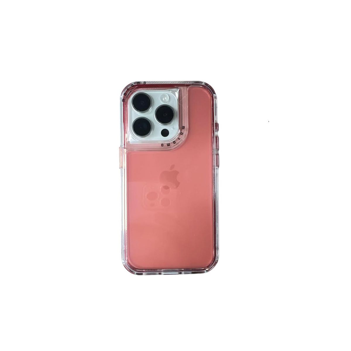 JOIGO - Carcasa Antigolpes Space Para iPhone 15 Pro max Rojo