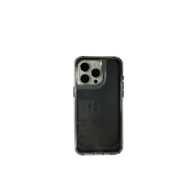 JOIGO - Carcasa Antigolpes Space Para iPhone 15 Pro max Negro