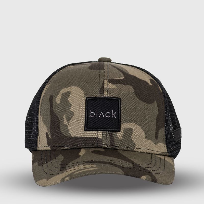 BUBBA - Jockey Trucker Frame Jungle Black Bubba