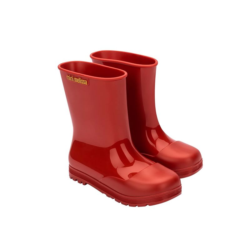 MELISSA - Bota de agua Welly Rojo Mini Melissa Infantil