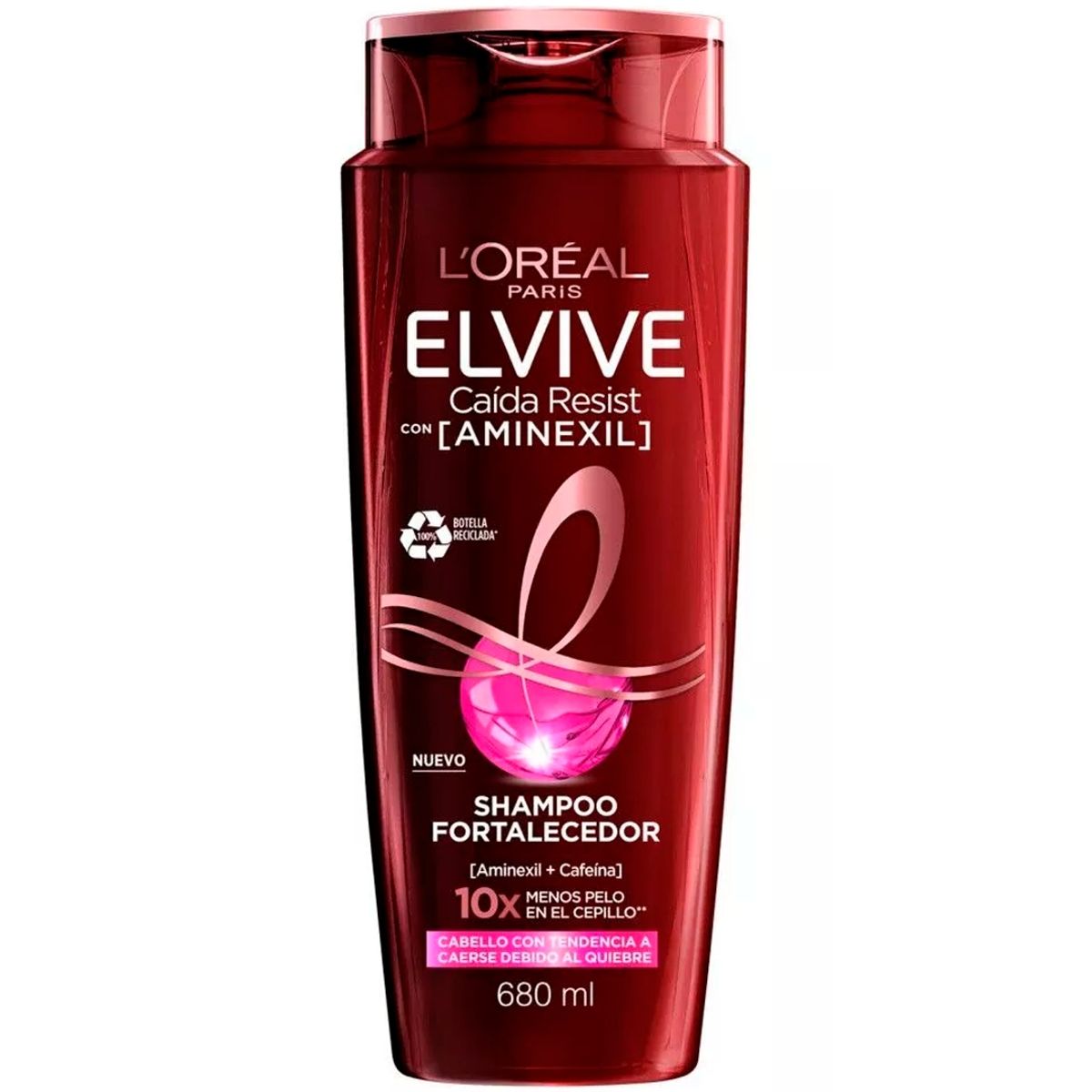 ELVIVE - Shampoo Fortalecedor Caida Resist Con Aminexil 680ml Elvive