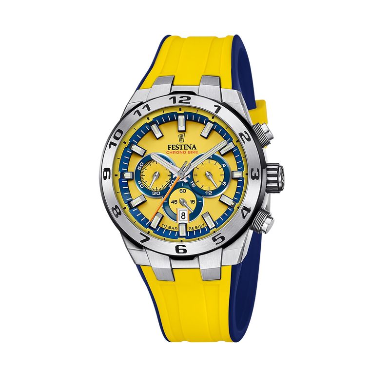 FESTINA - Reloj F206714 Festina Amarillo Hombre Chrono Bike FESTINA