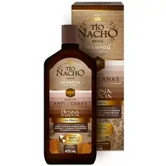 TIO NACHO - Shampoo Anti Canas Henna Egipcia 415ml