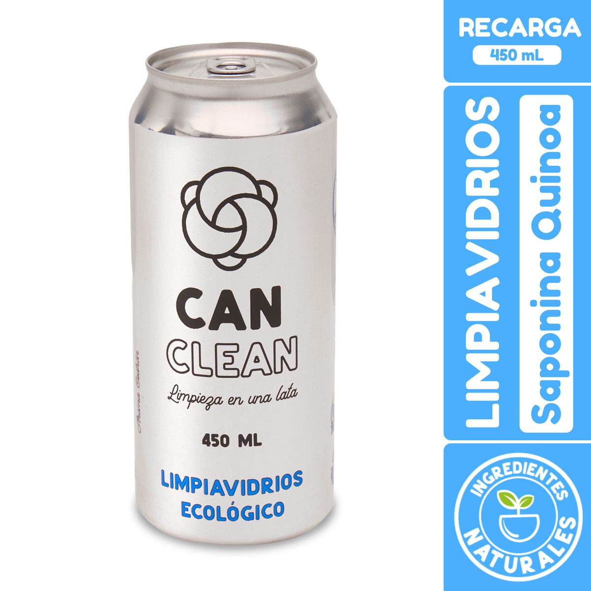 WE CAN COMPANY - Limpiavidrios Can Clean en Lata Ing Naturales 450 mL