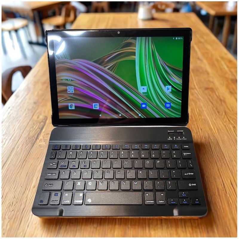 GENERICO - Tablet P86 2 EN 1 Multifuncional 10 Pulgadas Pantalla FHD, 64GB ROM, Android 11 6000mAh