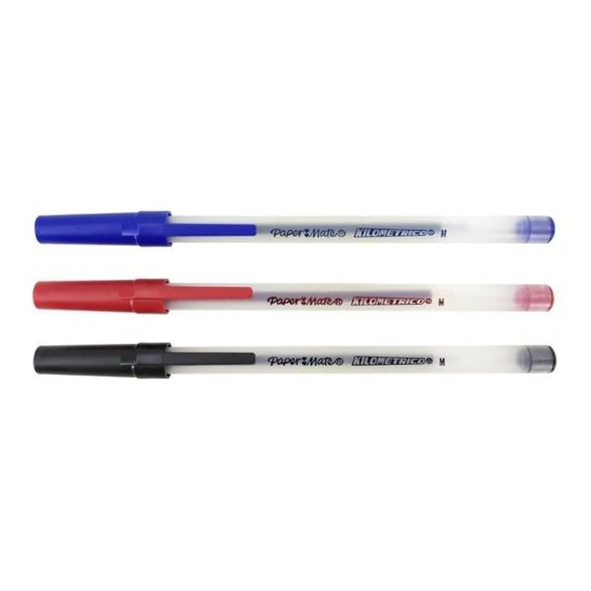 PAPER MATE - Pack 10 Lápices pasta kilométrico rojo