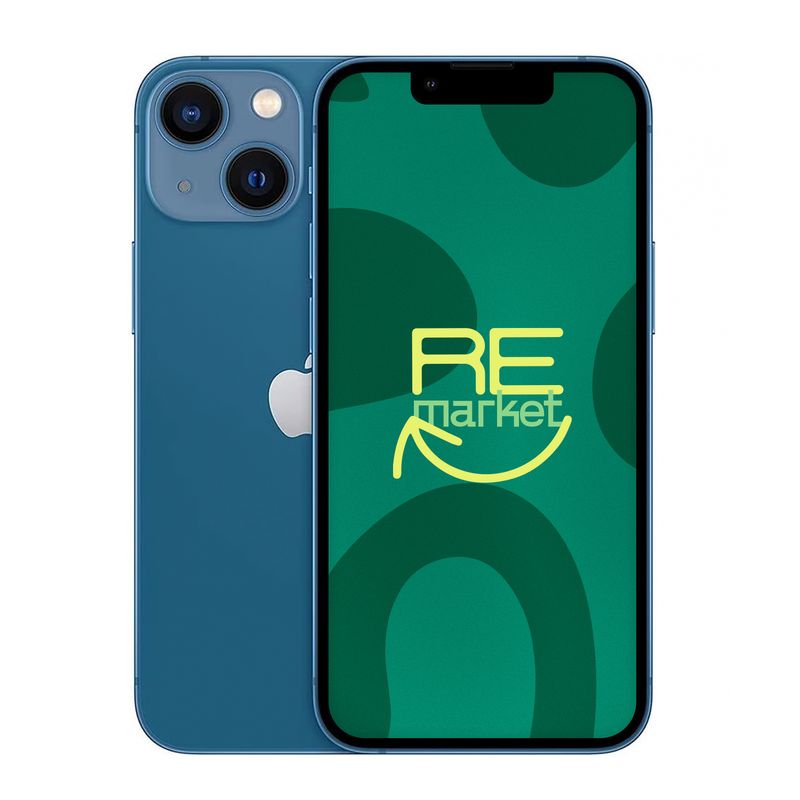 APPLE - Celular Iphone 13 128 GB Azul- Reacondicionado