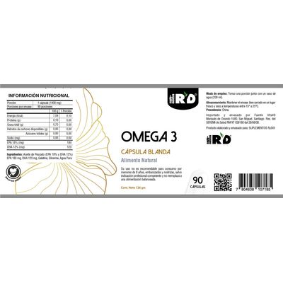 Imagen 2 del producto Omega 3 90 capsulas 1000 mg RyD