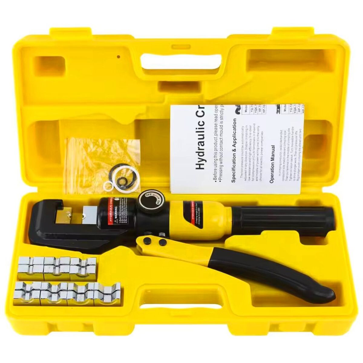 SOLIOT - Alicate Aprieta Terminales Prensa Hidraulica Hhy-300a