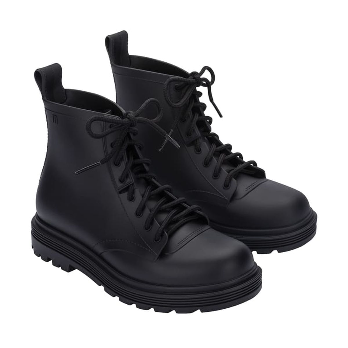 MELISSA - Botín Coturno Negro Mini Melissa Infantil