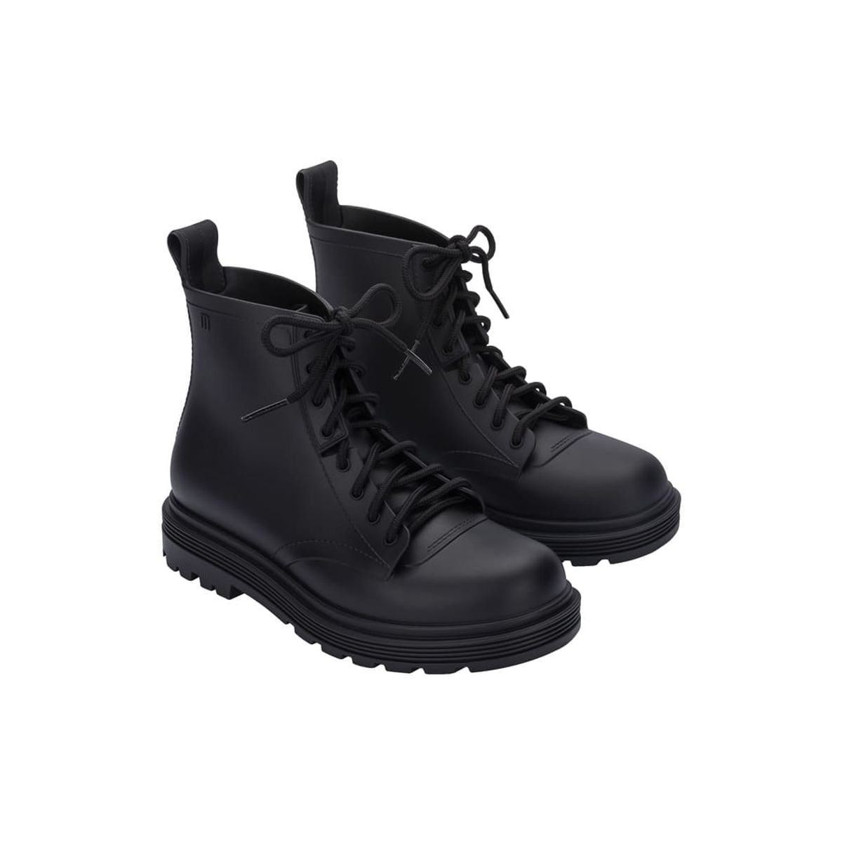 MELISSA - Botín Coturno Negro Mini Melissa Infantil