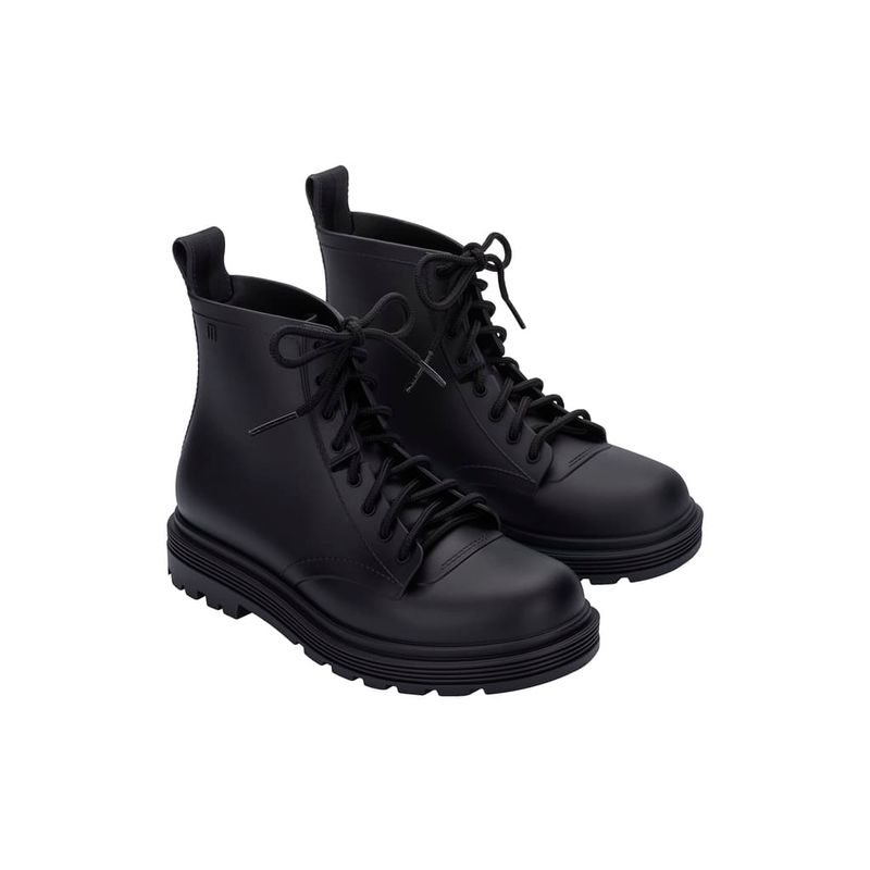 MELISSA - Botín Coturno Negro Mini Melissa Infantil