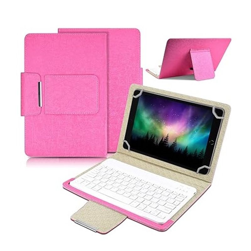 GENERICO - Funda Universal teclado Para Tablet de 9.7 hasta 10.6 / Lenovo Samsung