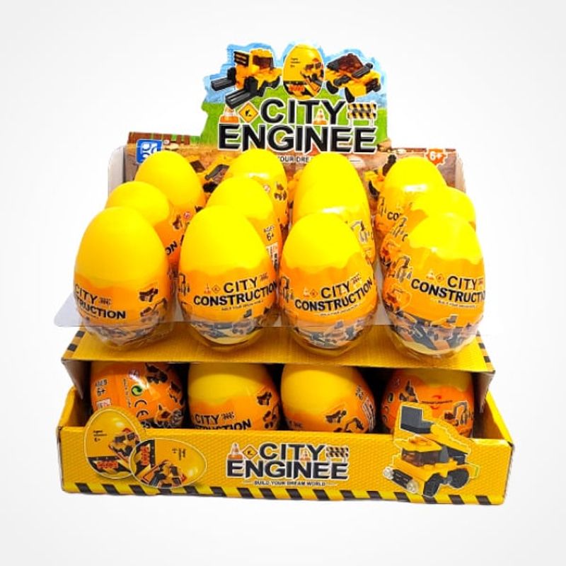 GENERICO - Caja 24 Huevos Enginee Bloque de construcción