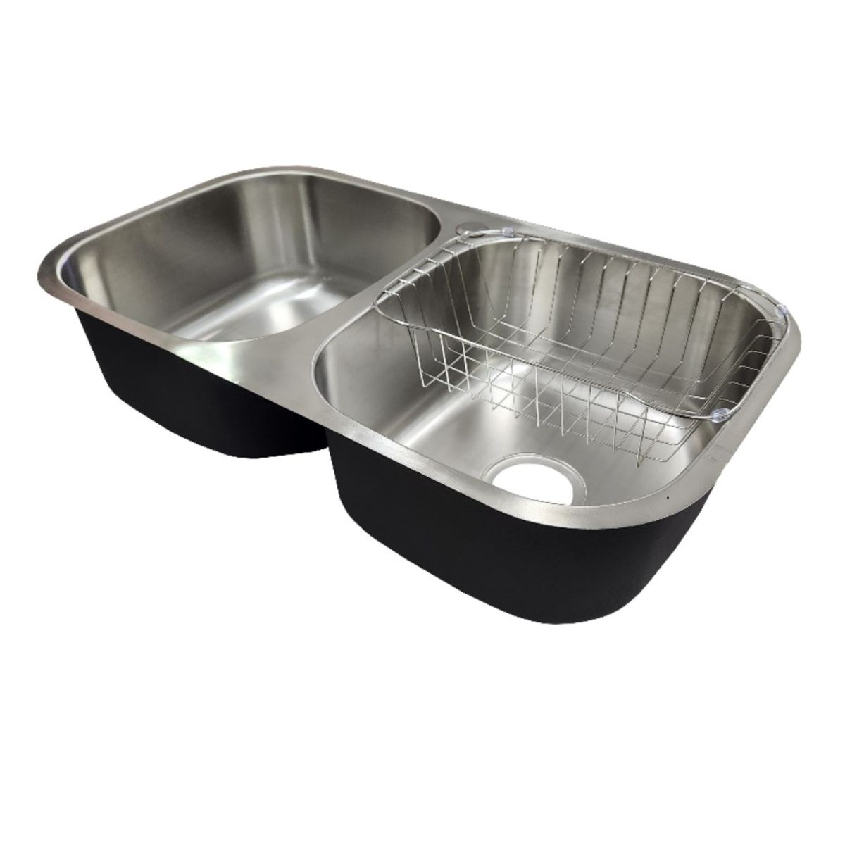 GENERICO - Lavaplatos 78x45 bajo cubierta + Rejilla de Regalo