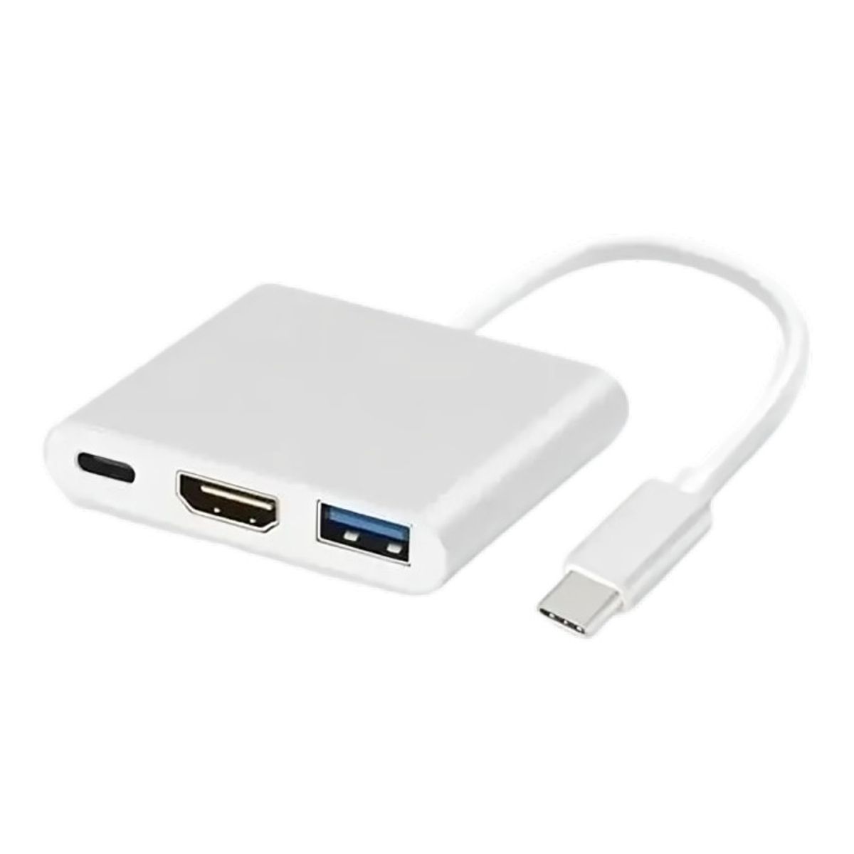 OEM - Adaptador Hub 3 En 1 Usb Tipo C A Usb-c Hdmi Usb 3.0 4k