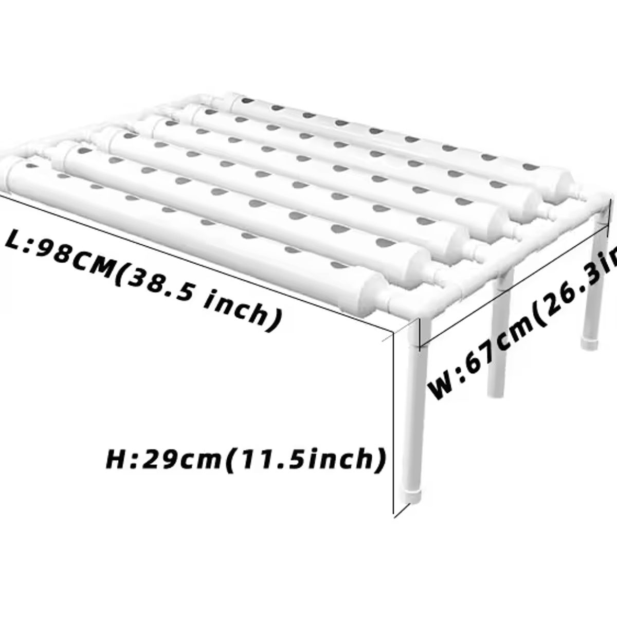 GENERICO - Cultivo Hidropónico para 54 Plantas