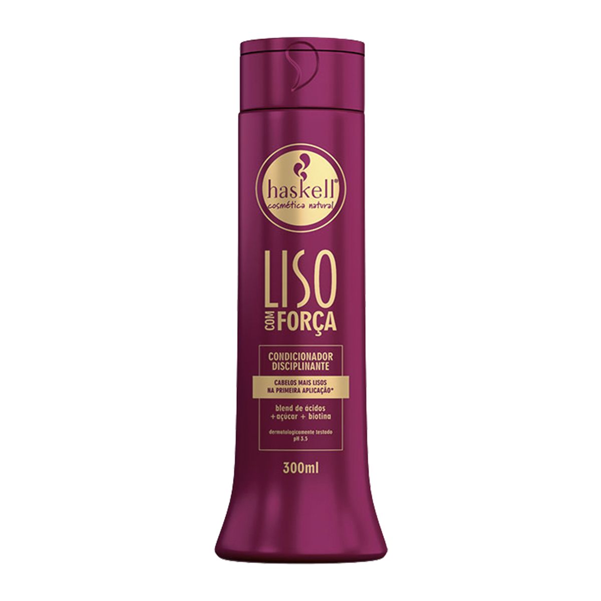 HASKELL - Acondicionador Liso com Forca Haskell 300 Ml.