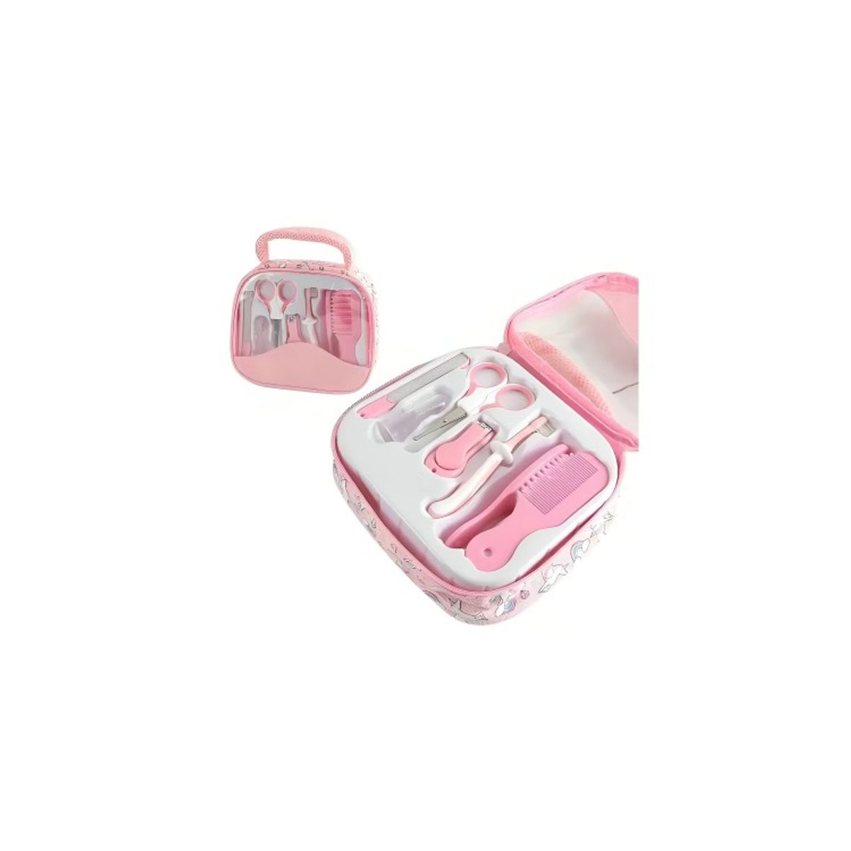 OEM - Set De Cuidados Para Bebe Manicure 7 Pcs Con bolso