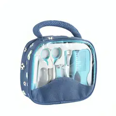 OEM - Set De Cuidados Para Bebe Manicure 7 Pcs Con bolso