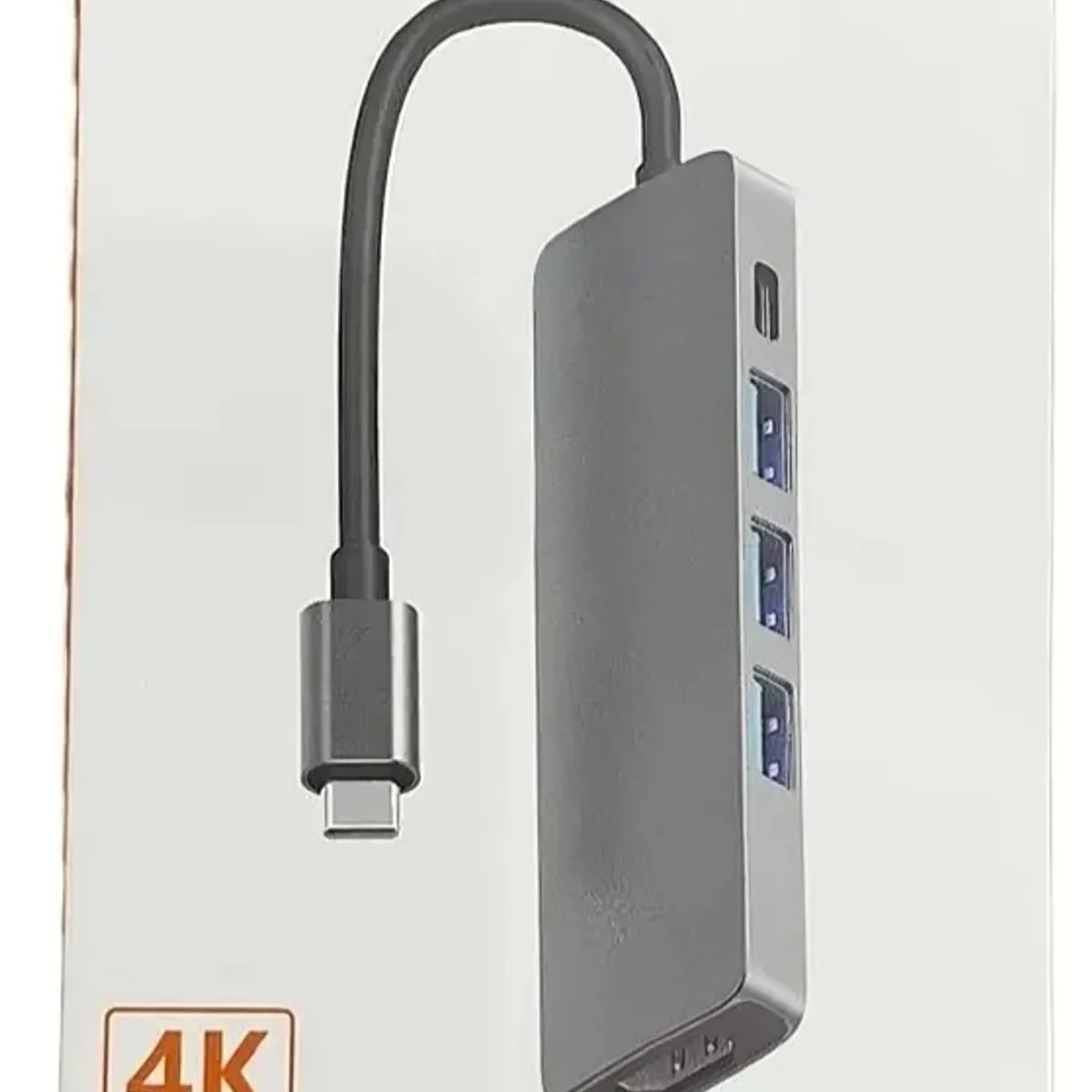 OEM - Adaptador Usb Hub Hdmi Tipo C 3 X Usb 3.0 6en1