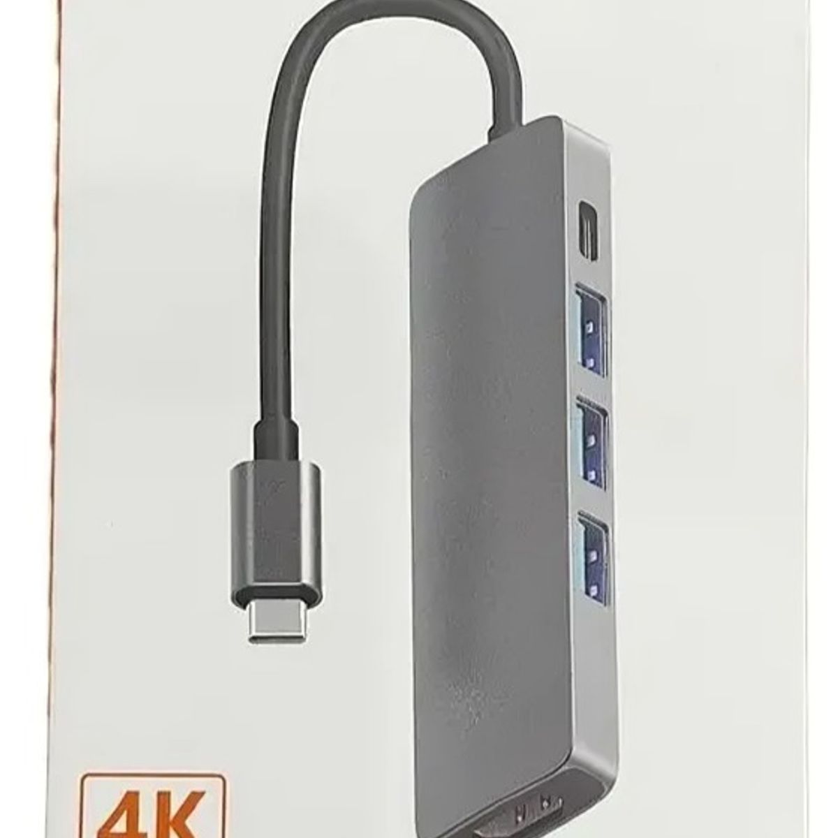 OEM - Adaptador Usb Hub Hdmi Tipo C 3 X Usb 3.0 6en1