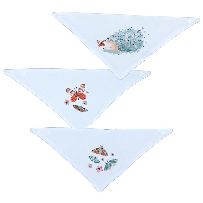 TUYO PRINT - Set 3 Baberos - Bandanas - Erizo - Tuyo Print
