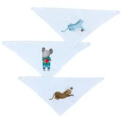TUYO PRINT - Set 3 Baberos - Bandanas - Ratoncito -