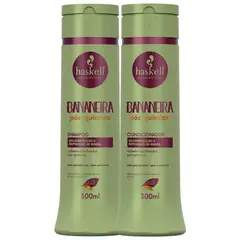 HASKELL - Set Shampoo + Acondicionador Bananeira 300 Ml