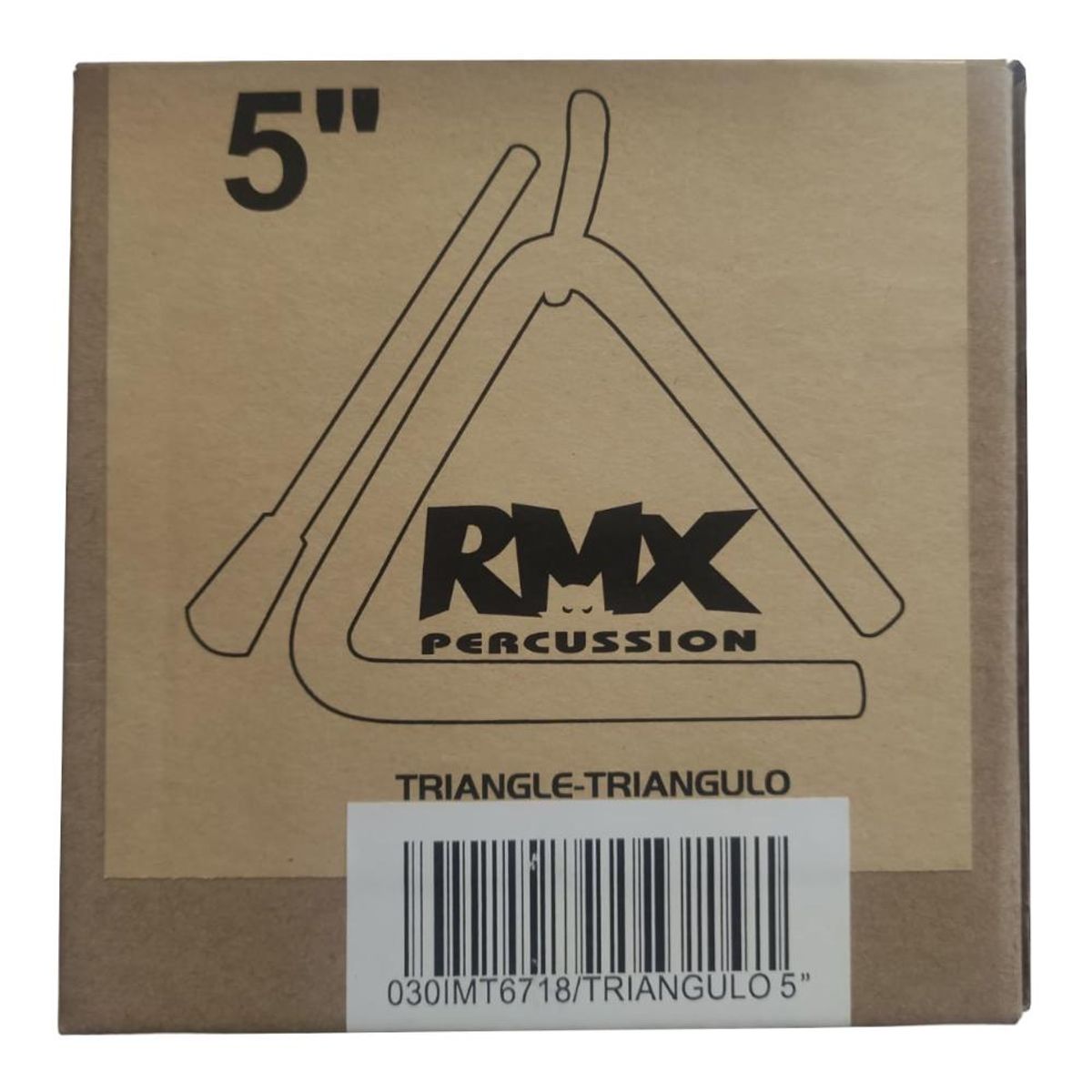 RMX - Triangulo Musical de 5 pulgadas RMX 030IMT6718 - Gris
