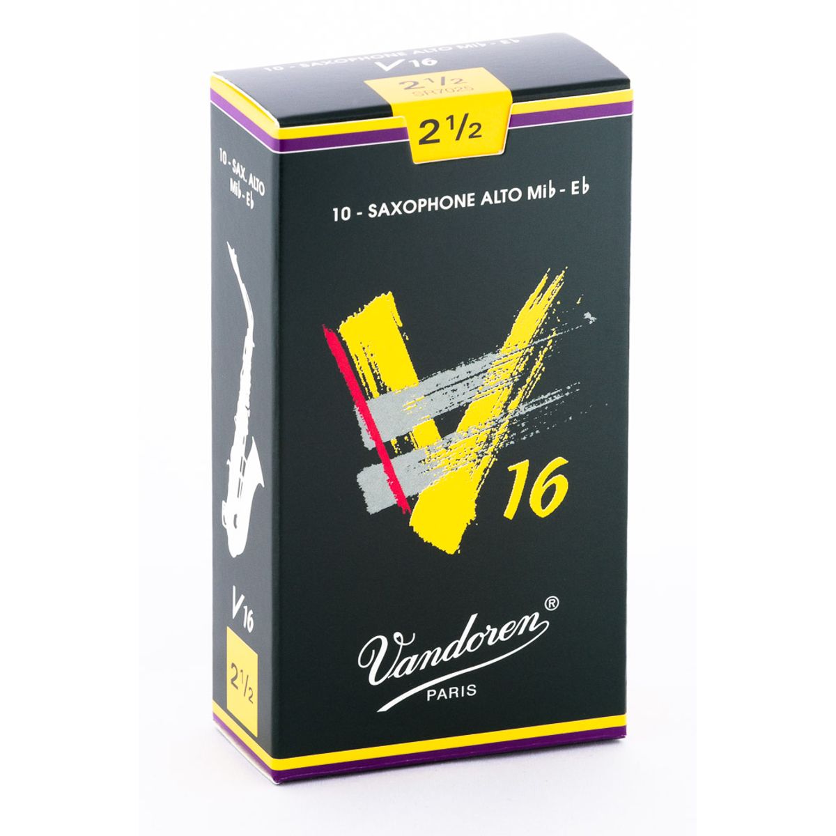 VANDOREN - Cajas de cañas Saxo Alto V.16 Nº2.5 SR7025 Vandoren