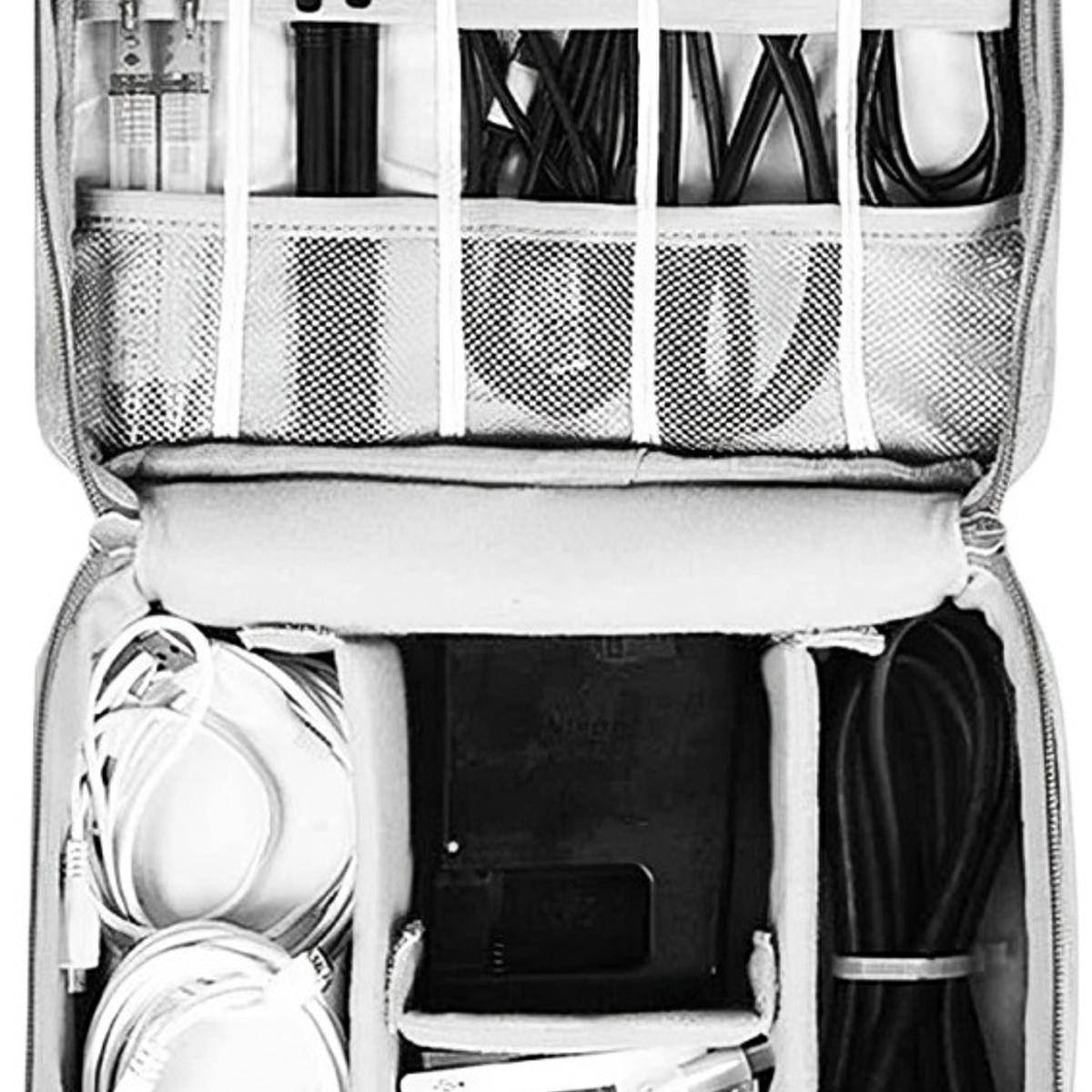 OEM - Bolso Organizador De Cables Y Accesorios Usb Viajero